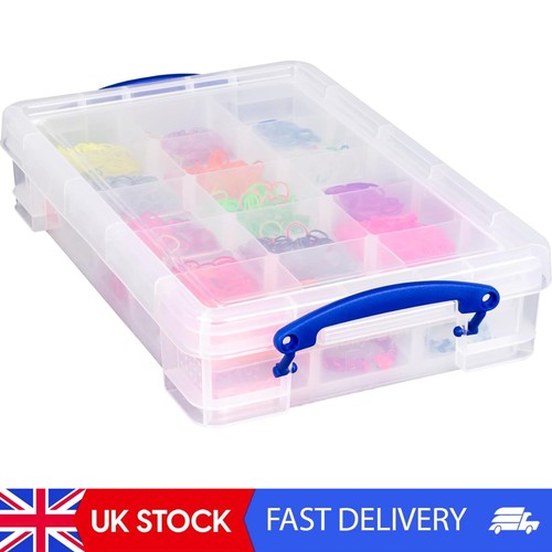 Plastic storage litre clear - plastic, 4