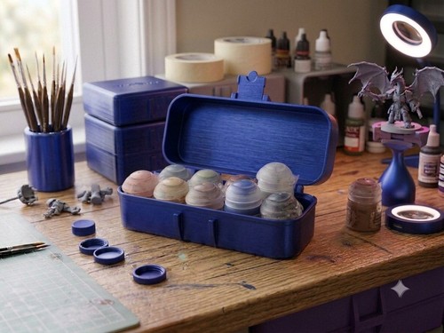 Citadel paint pot storage - paint, case