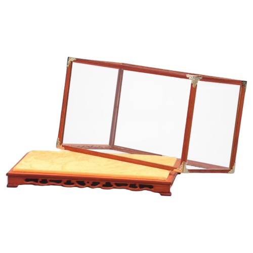 Mini figure display case glass - mini,